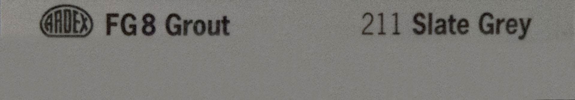 211 Slate Grey - Grout
