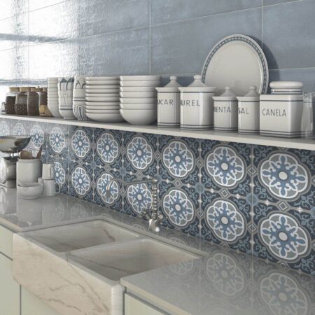 Newtown 549 Porcelain Pattern Tile 200x200 (Code:01909)