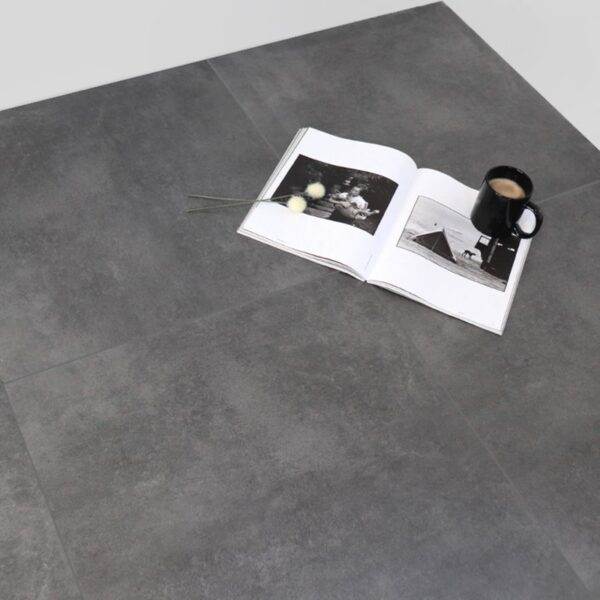 Modern Concrete Dark Grey Matt Tile 300X300 / 300x600 / 600x600 (Code:02066)