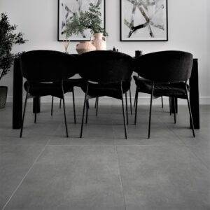 Modern Concrete Dark Grey Matt Tile 300X300 / 300x600 / 600x600