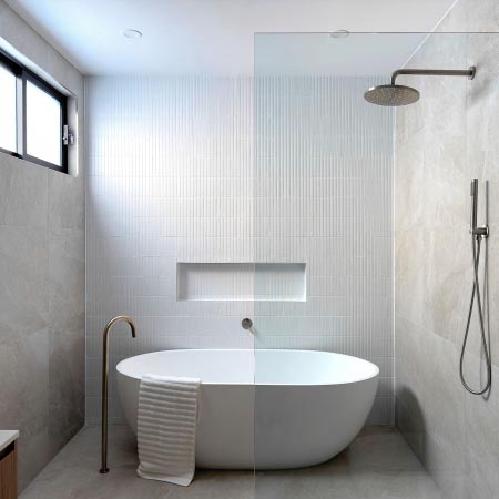 Kit Kat White Matt Mosaic Tile 22x145 (Code:02087)