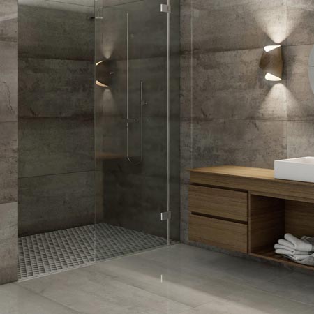 Spanish Sassari Graphite Matt Concrete Look Tile 600x1200 (Code:02182)