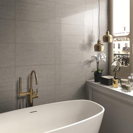 Santosa Cappucino Lappato Stone Look Tile 450x450 (Code:02468)