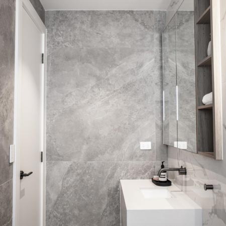 Spanish Tempe Grey In&Out Large Stone Look Tile 1200x1200 (Code:02521)