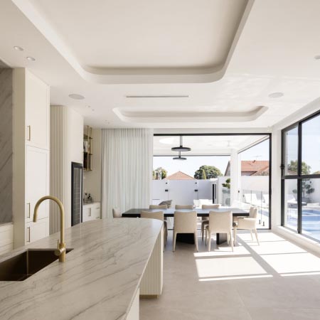 Spanish Tempe White In&Out Large Stone Look Tile 1200x1200 (Code:02488)