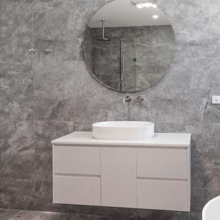 Mineral Stone 3D Graphite In&Out Tile 600x600 (Code:02498)