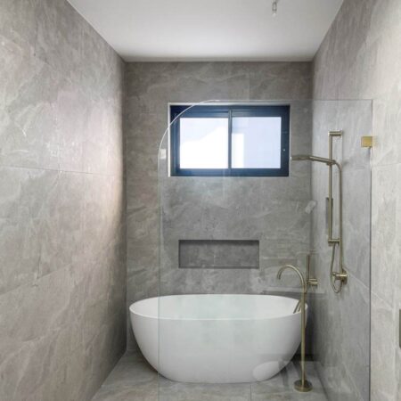 Mineral Stone 3D White Tile 300x600 / 600x600 / 600x1200 (Code:02495)