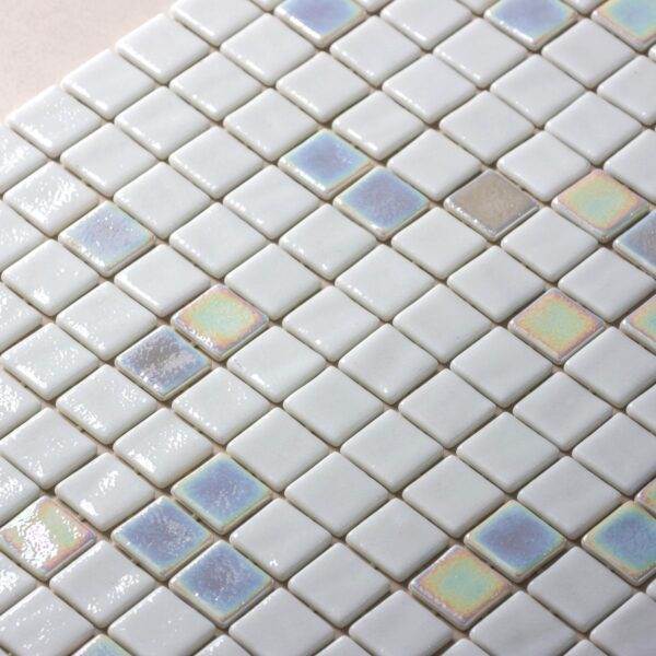 Spanish Pool Tile Pearl White (Code:02501)