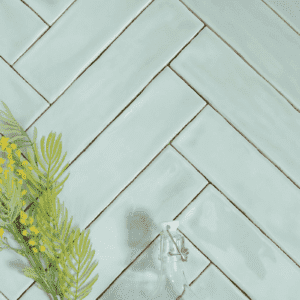 Handmade Sage Gloss Tile 76x302 (code: 02518)