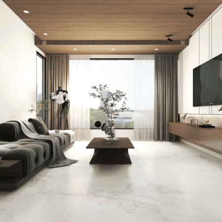 Silk White Honed Tile 750x1500 (Code:02499)