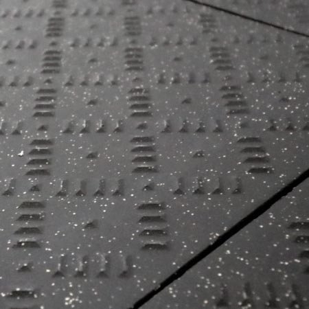 Techo Charcoal Diamond Commercial Tile 200x200 (Code:02514)