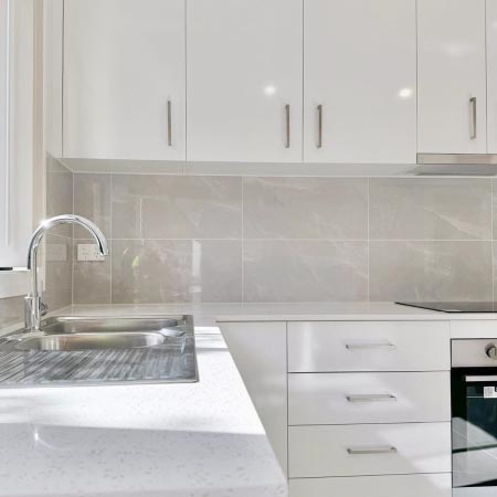 Osteria Grey Polished Marble Look Tile 300x600 (Code:02564)