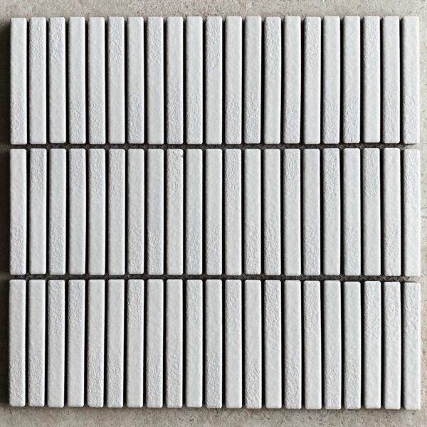 Kit Kat Tokyo White Matt Textured Tile 12×92 (Code:02611)