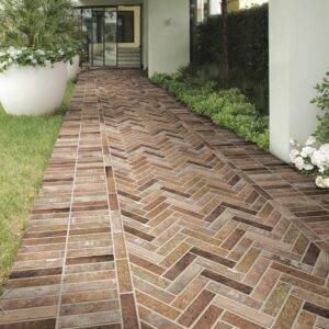 Brighton Red tiles real photo, brick look tiles use for indoor and outdoor for wall and floor