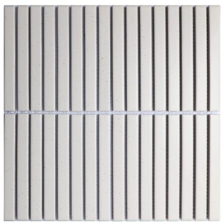 Kit Kat Tokyo White Matt Textured Tile 12×92 (Code:02611)