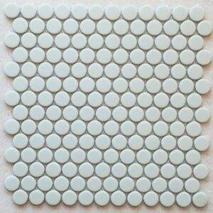 Penny Round Soft Rosewater Matt Tile 23x23 (Code:02620)