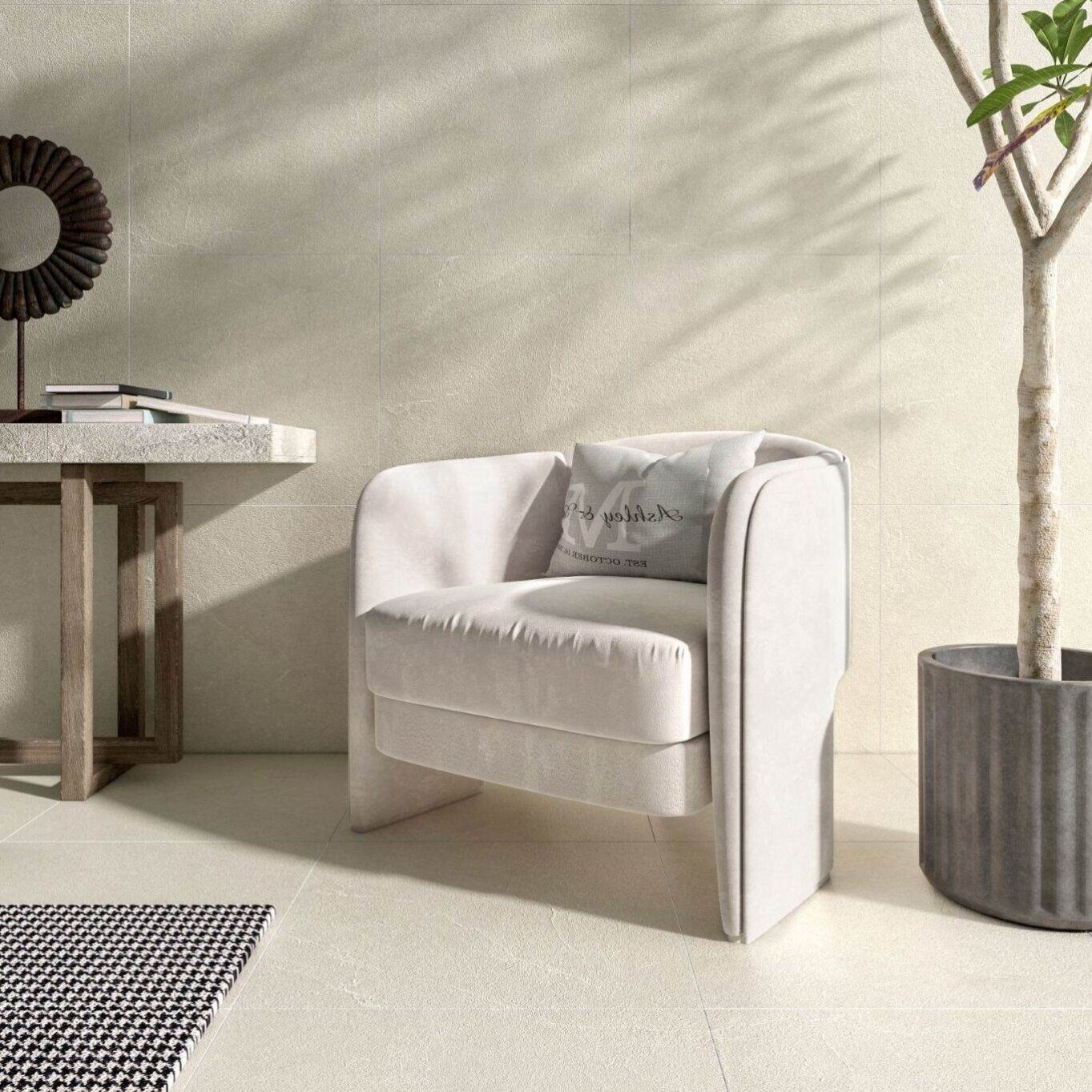 Richstone Cream Matt Tile 300x600/600x600 (code: 02609)