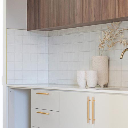 Handmade White Matt Subway Wall Tile 100x100 (Code:02690)