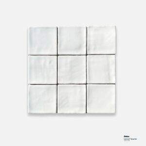 Handmade White Matt Tile 100x100 (Code:02690)