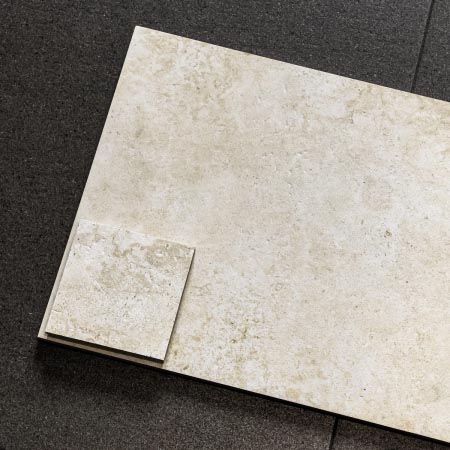 New Travertine Cross-cut Bianco In&Out Tile 300x600 (Code:02712)