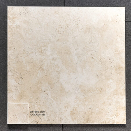 New Travertine Cross-cut Warm Matt Tile 300x600/600x600/600x1200 (code: 02714)