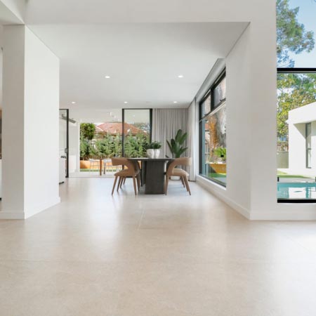 Prinstone Ivory Honed Large Stone Look Tile 750x1500 (Code:02741)