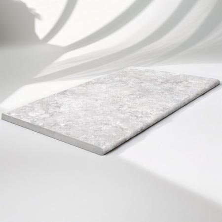 New Travertine Cross-Cut Grigio External Porcelain Coping 400x600x20 (Code:02762)