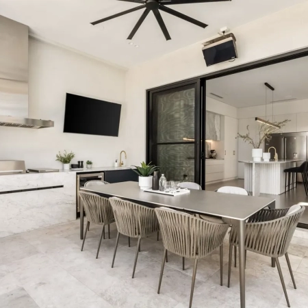 Tundra Grey Sandblasted Brushed Natural Stone Tile 406x610x15 (Code:02765)