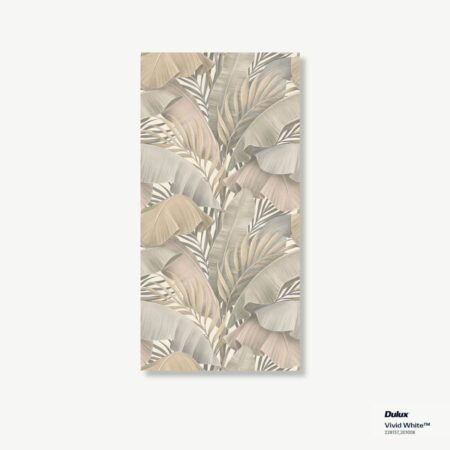 Tropical Palm Cove Off White Decor