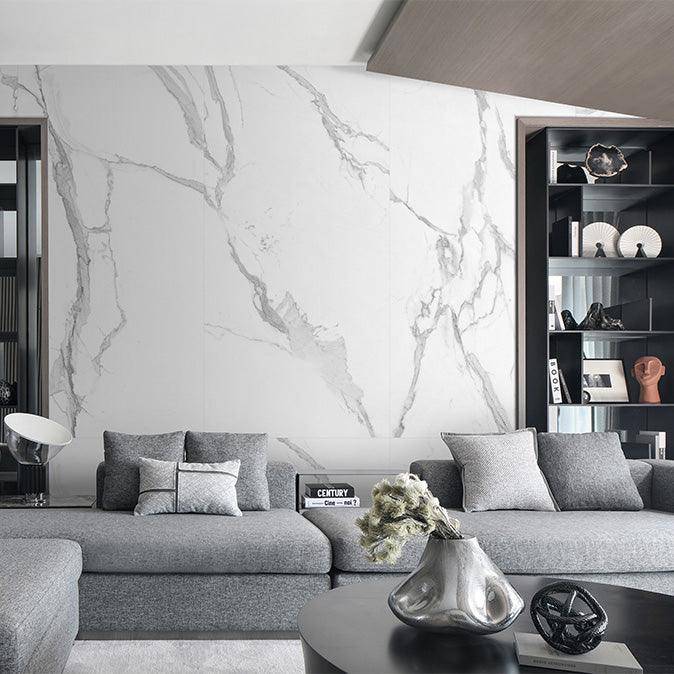 Porcelain Slab Calacatta Extra White Polished Tile 1200x2600 6mm (Code:02838)