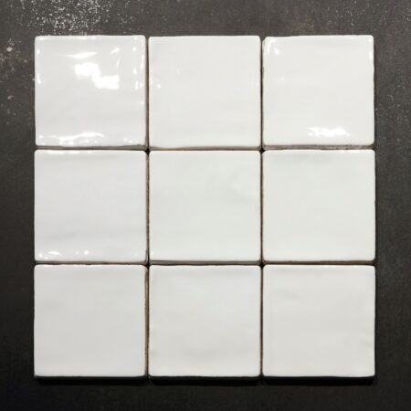 Handmade white gloss 100x100