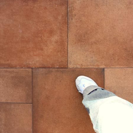 Italian Tuscany Terra External French Pattern Terracotta Look Tile (Code:02859)