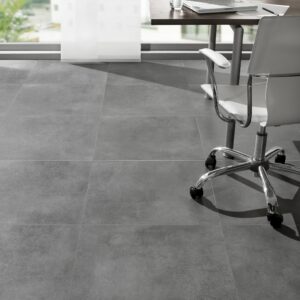 Surface mid grey concrete tiles