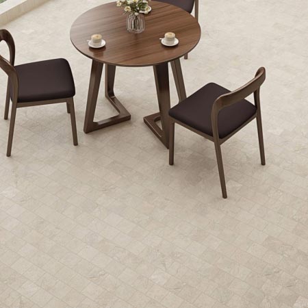 Newport Cotton External Cobblestone Tile 98x98mm (Code:02940)