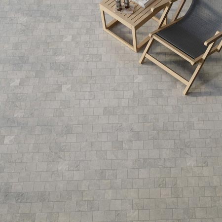 Newport Gris External Cobblestone Tile 98x98mm (Code:02941)