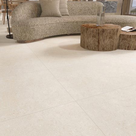 Shell Stone Cotton In&Out Limestone Look Tile 300x600 (Code:02984)