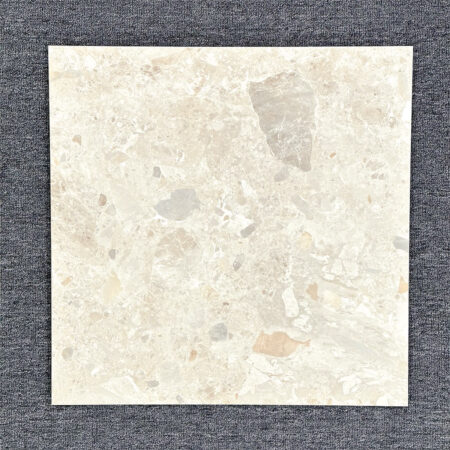 Lux Beige In&Out Terrazzo Look Tile 600x600 (Code:03026)