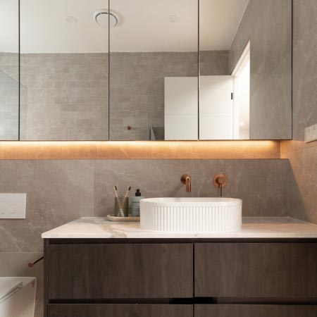 Carina Earl Grey In&Out Stone Look Tile 600x600 (Code:03000)