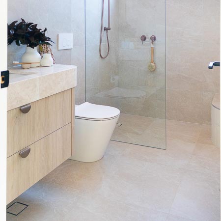 Carina Nutmeg In&Out Stone Look Tile 600x600 (Code:03001)
