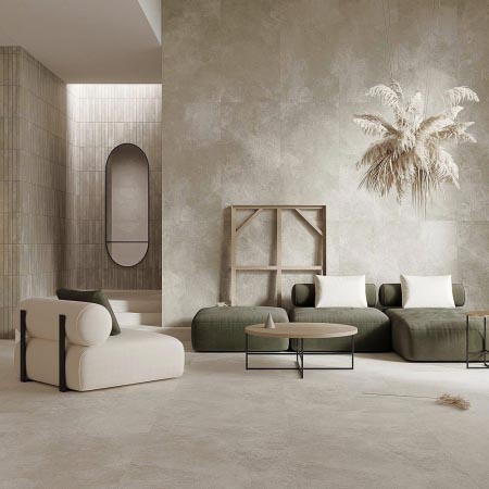 Casa Stone Ivory Matt Stone Look Tile 600x1200 (Code: 02948)