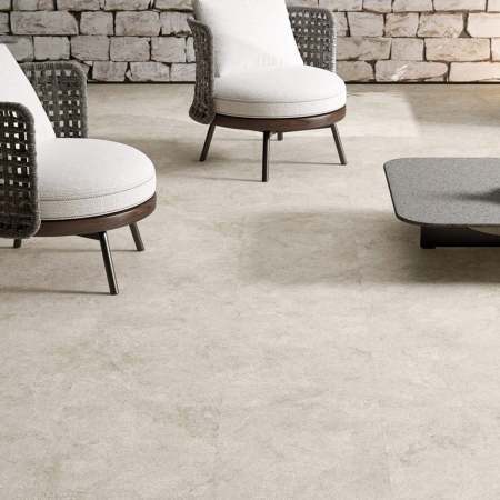 Juliet Neutral Matt Stone Look Tile 600x600 (Code:03060)