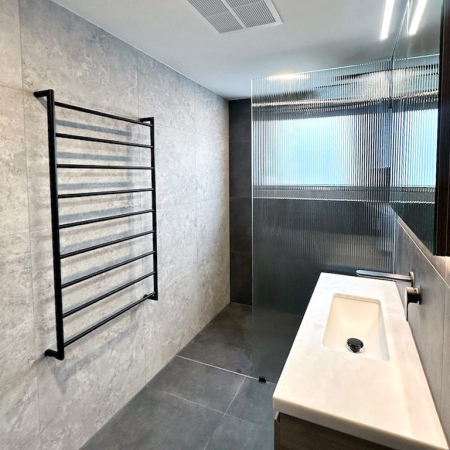 New Travertine Cross-cut Grigio In&Out Tile 600x600 (Code:02956)