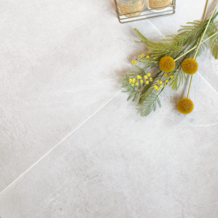 Portus White Matt Stone Look Tile 300x600 (Code:03050)