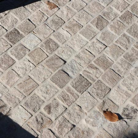 Aurora Quartz Natural Cobblestone Paver 90x90 (Code:03108)