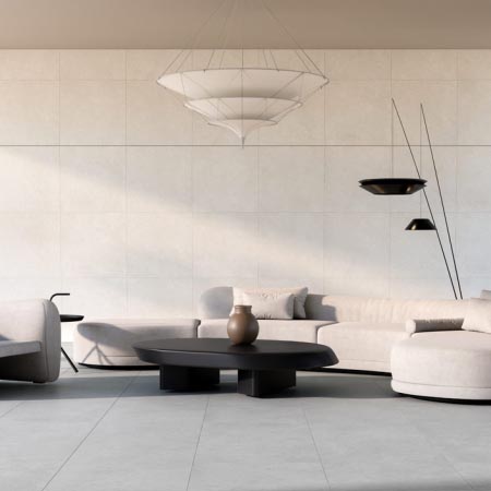 Paris Cream Matt Stone Look Tile 600x600 (Code:03107)