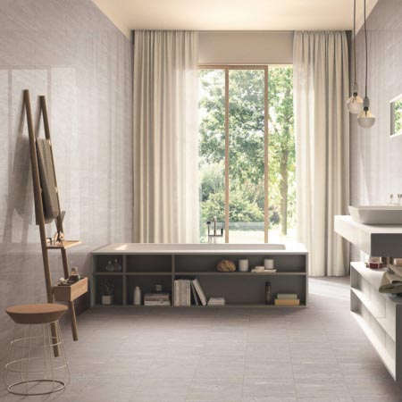 Travertina Ivory Matt Travertine Look Tile 300x300 (Code:03104)