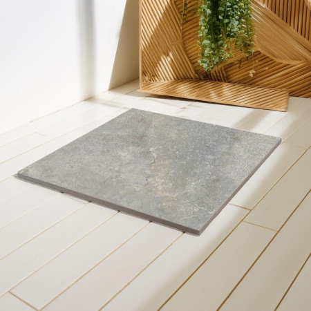 Newport Gris External Porcelain Paver 600x600x20 (Code:03127)