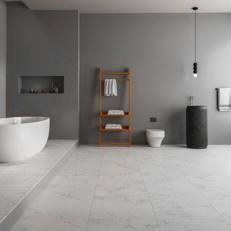 Florence Carrara 2.0 Matt Marble Look Tile 600x600 (Code:03120)