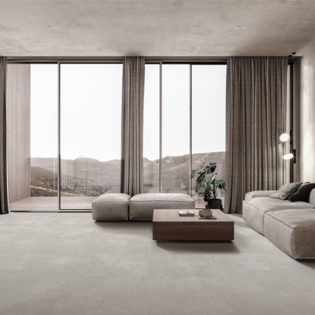 Hera Greige Matt Concrete Look Tile 600x1200 (Code:03201)