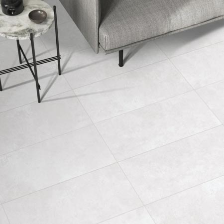 Hera Bianco Matt Concrete Look Tile 300x300 (Code:03208)